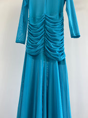 Runaway Stunning Blue Gown Dress - AU 14/XL