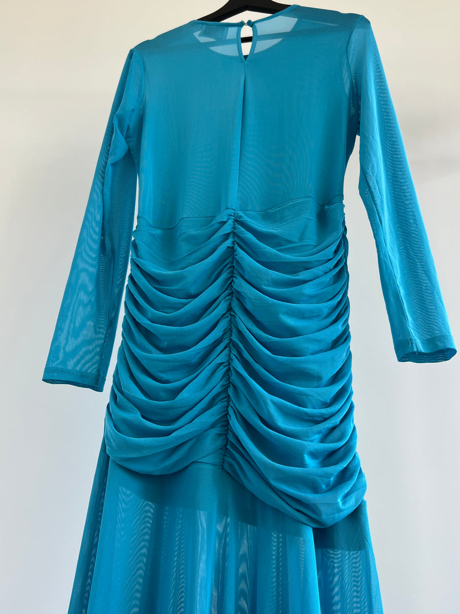 Runaway Stunning Blue Gown Dress - AU 14/XL