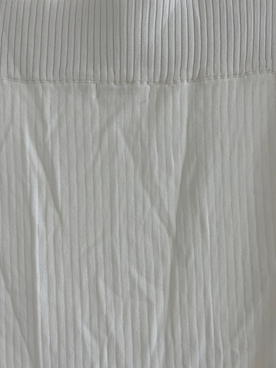 Glassons Milk White Midi Skirt - L