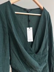 One Fell Swoop Green Sage Dress - Size 8