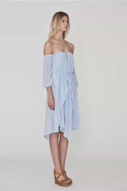 Cooper St Chambray Blue Dress - AU 6