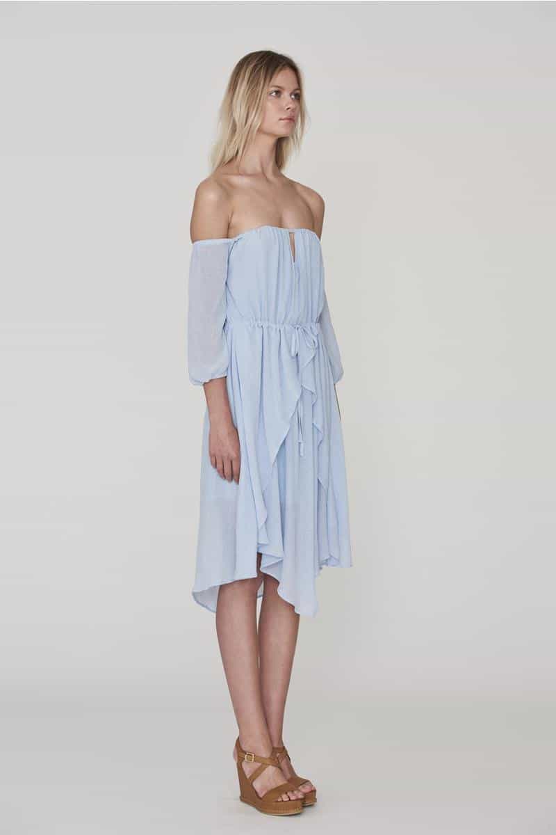 Cooper St Chambray Blue Dress - AU 6