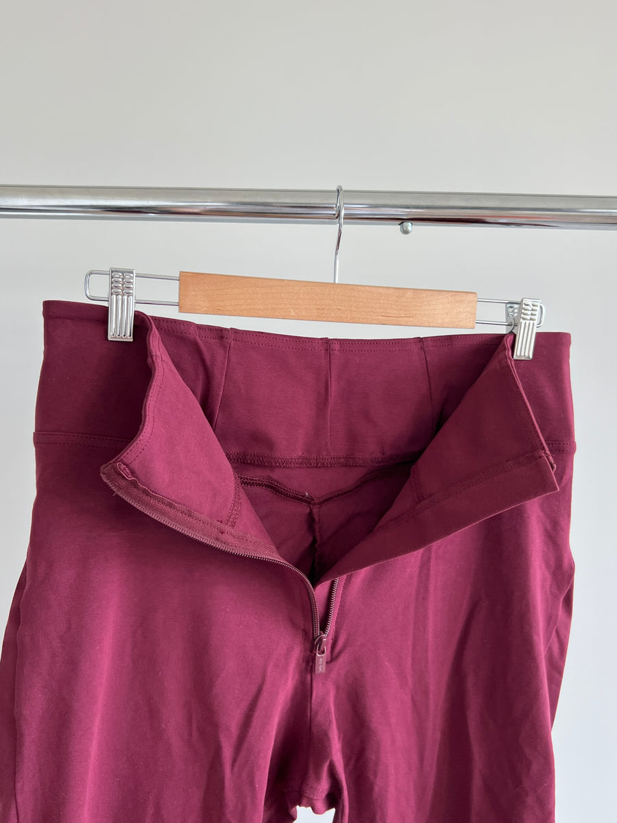 Freddy Wine Red 7/8 Pants - L