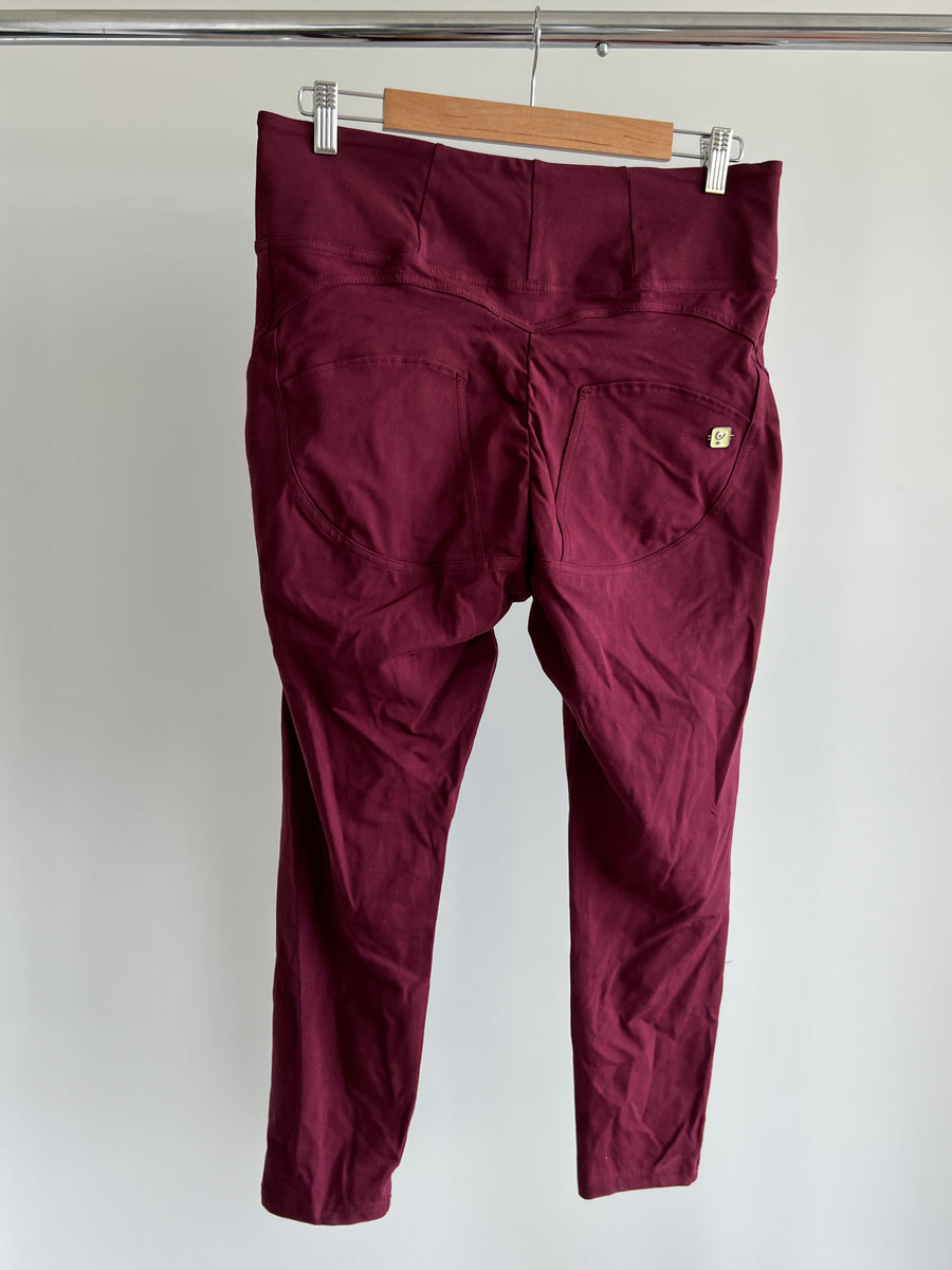 Freddy Wine Red 7/8 Pants - L