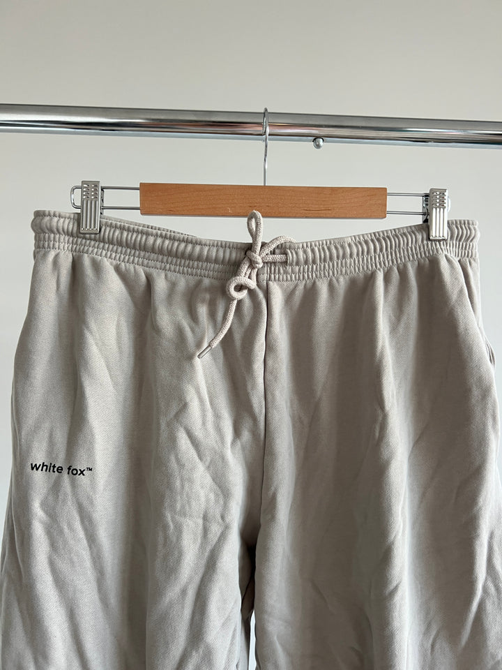 White Fox Olive Green Sweatpants - L