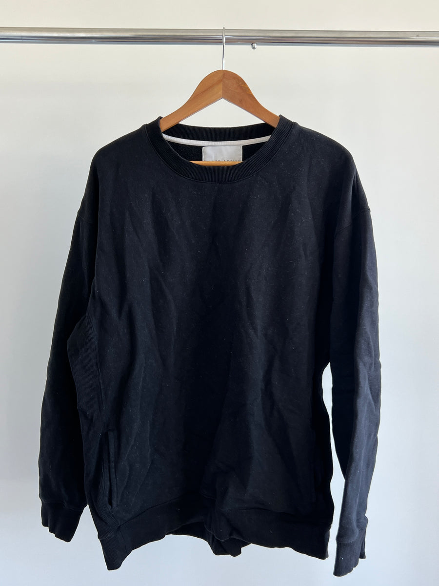 Decjuba D-Luxe Active Black Sweatshirt - L