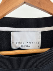 Decjuba D-Luxe Active Black Sweatshirt - L