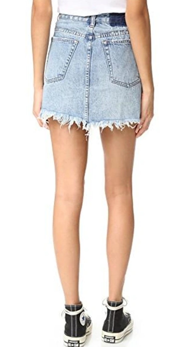 Ksubi Denim Skirt - Size 24"