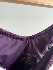 TJ Swim Purple Swim Bottoms - XL