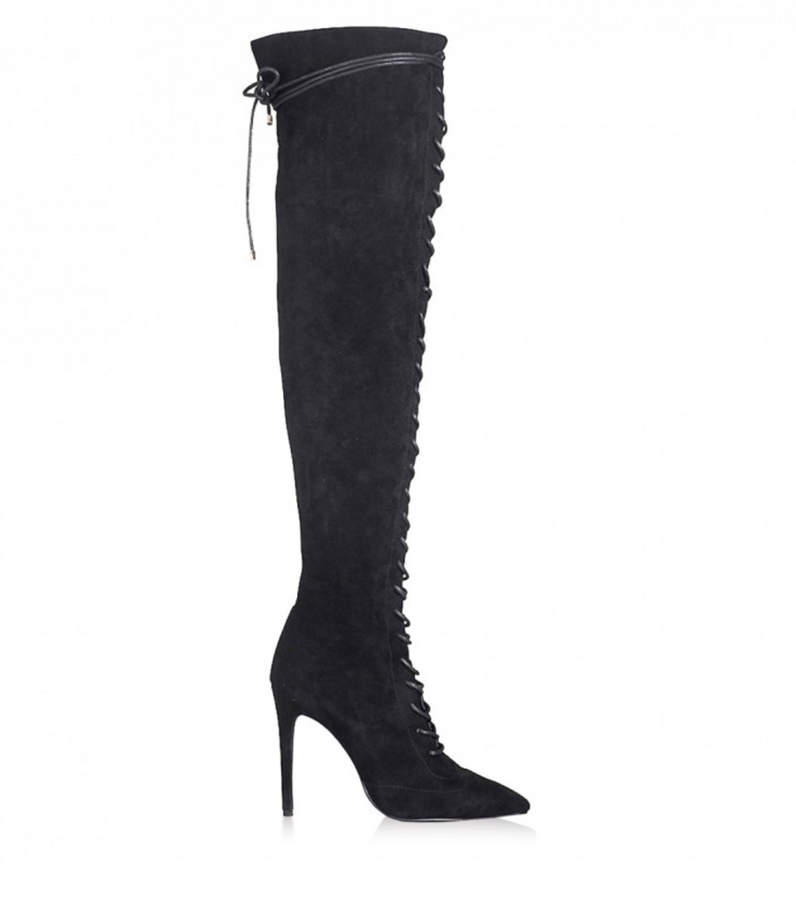 Billini Black Suede Rhirhi Boots - 9