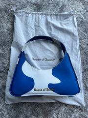 House of Sunny White Blow Cow Girl Bag