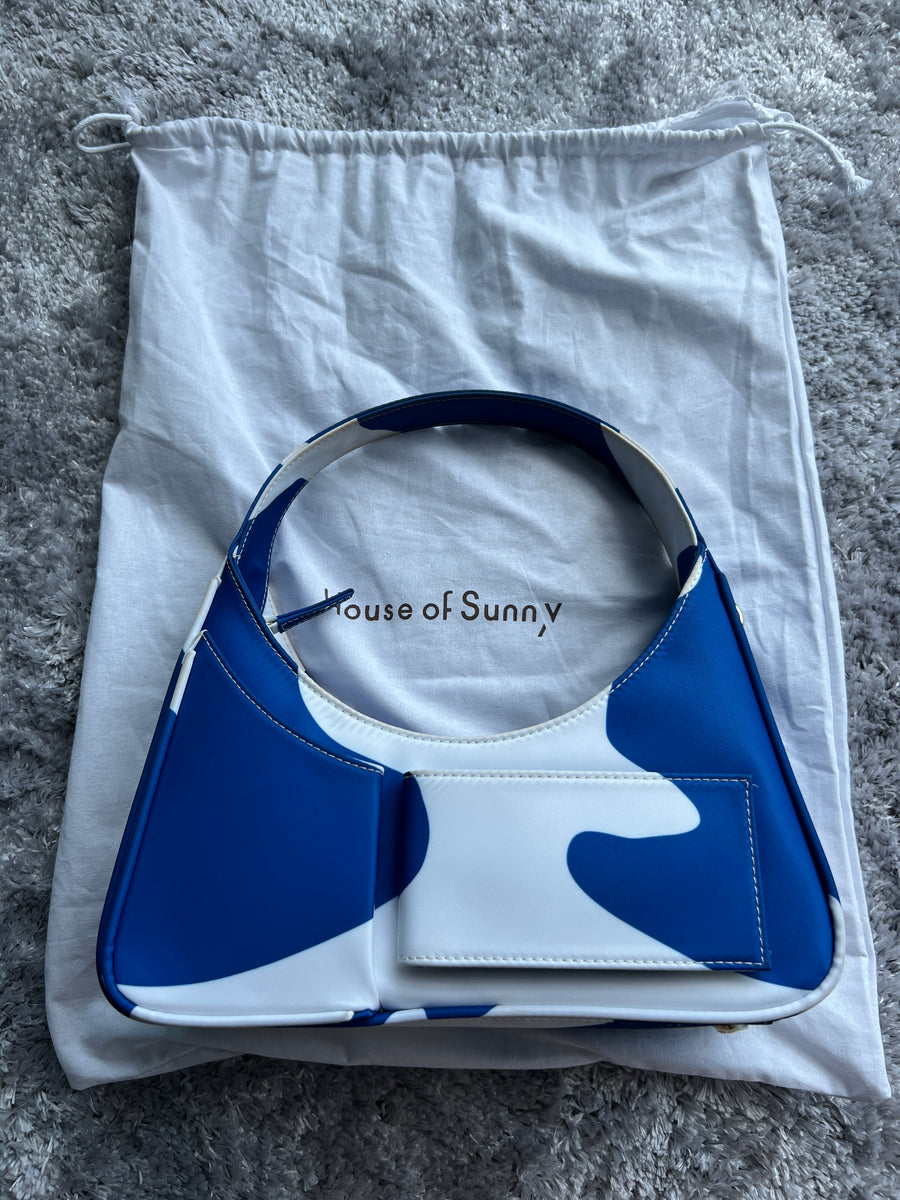 House of Sunny White Blow Cow Girl Bag