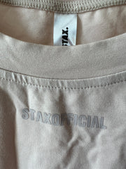 STAX Ivory Baby Tee - XL