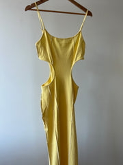 JGR & STN Yellow Zoe Maxi Dress - AU 12