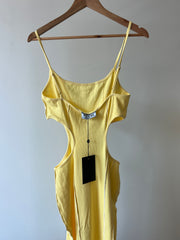 JGR & STN Yellow Zoe Maxi Dress - AU 12