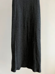 Kookai Dark Grey Knit Midi Skirt - 2