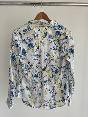 Sportscraft White/Blue Floral Shirt - AU 14