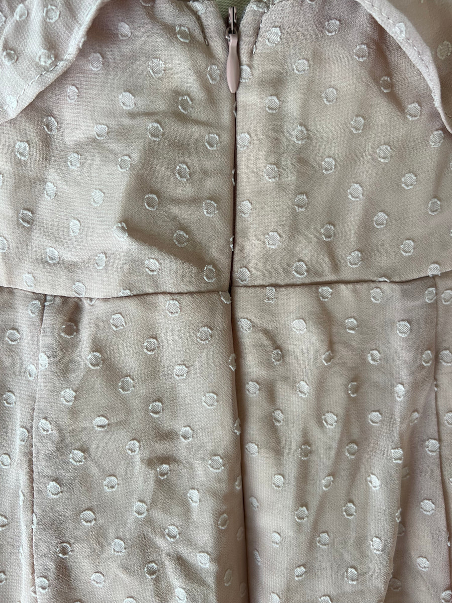 Sweet Pot light summer polka dot dress - size AU 8